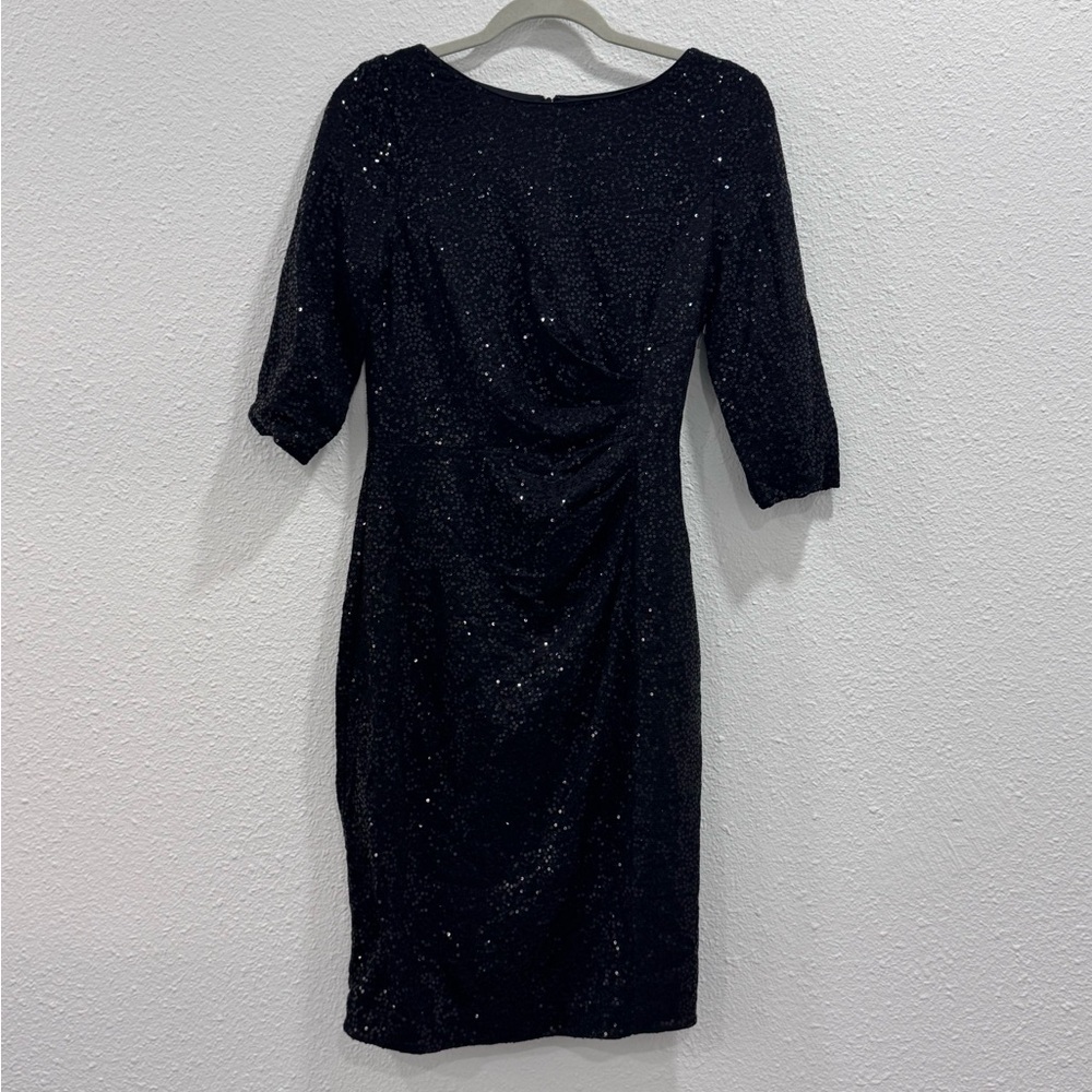NWOT Vince Camuto Sequin Knit Sheath 3/4 Sleeve Dress
